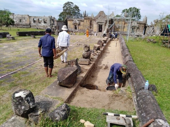 Research and release of water from the temple